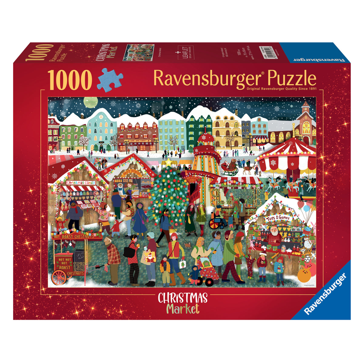 Ravensburger Puzzle Christmas Market 1000 Piece