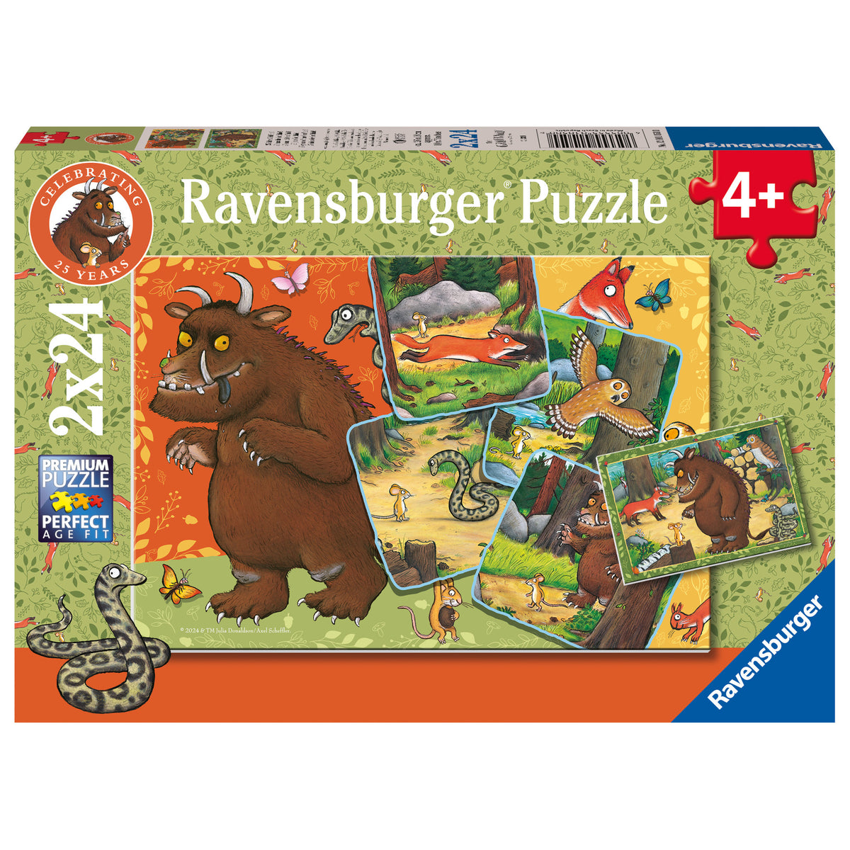 Ravensburger Puzzle The Gruffalo 2 x 24 Piece