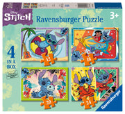 Ravensburger Puzzle Disney Stitch Vacation 4 In a Box