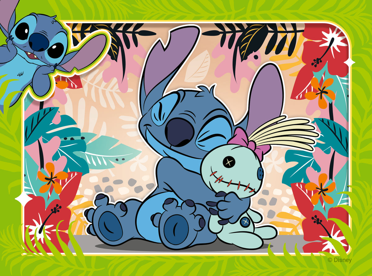 Ravensburger Puzzle Disney Stitch Vacation 4 In a Box