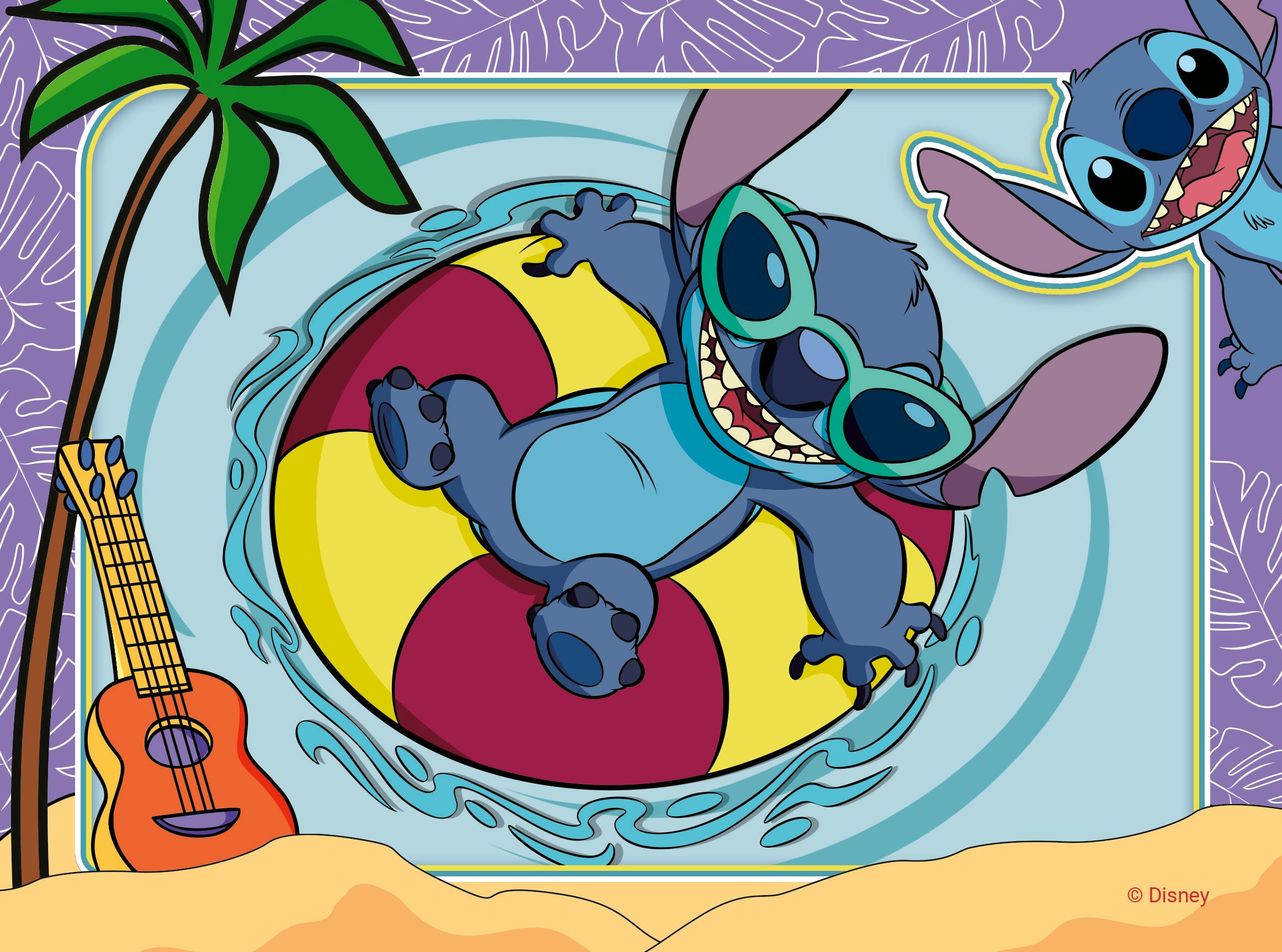 Ravensburger Puzzle Disney Stitch Vacation 4 In a Box
