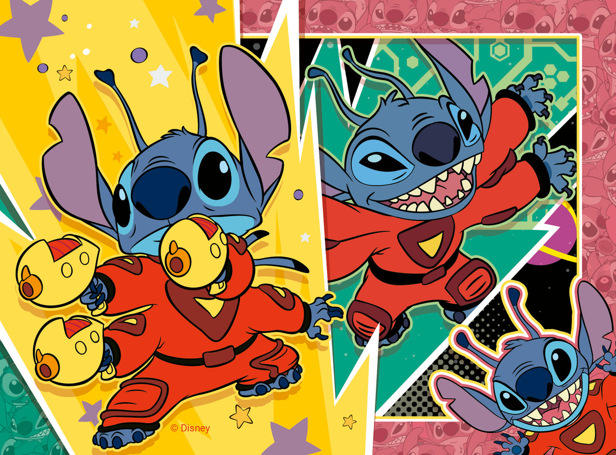 Ravensburger Puzzle Disney Stitch Vacation 4 In a Box