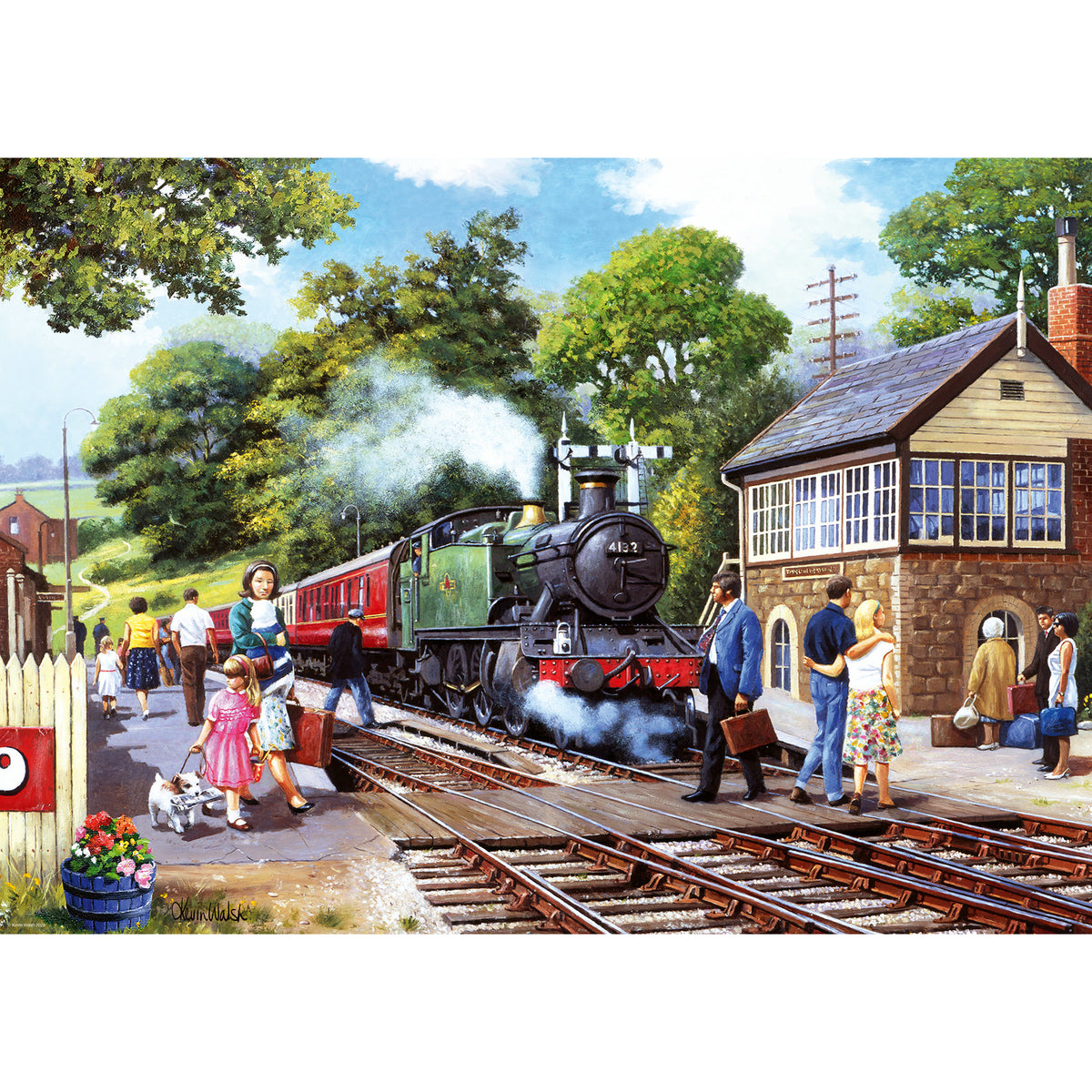 Ravensburger Puzzle A Country Station 1000 Piece