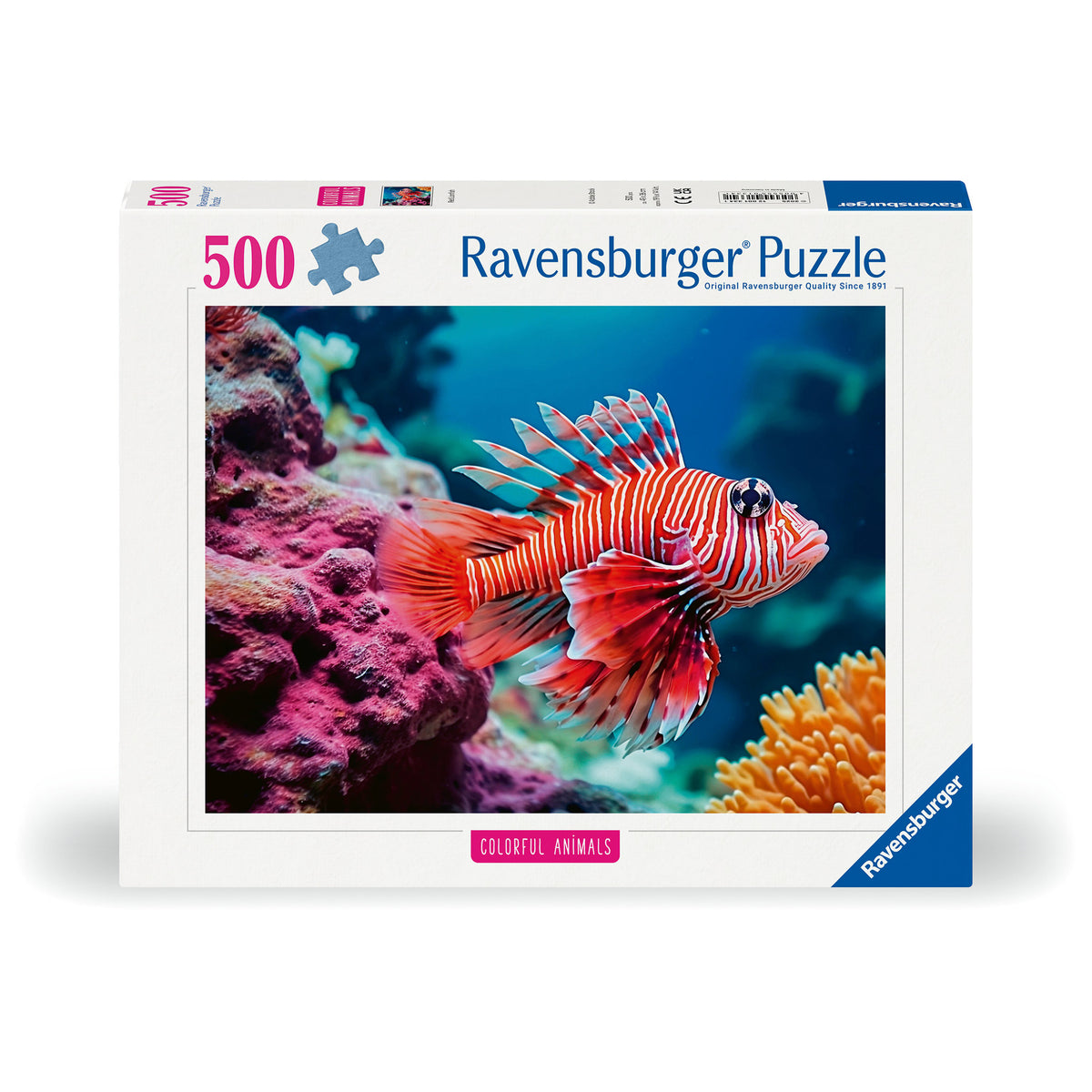Ravensburger Puzzle Red Lionfish 500 Piece