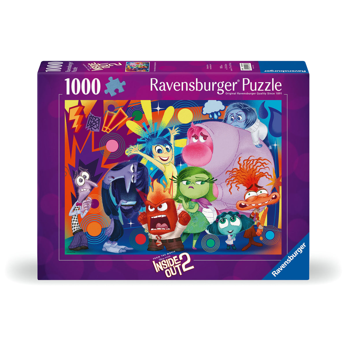 Ravensburger Puzzle Inside Out 2 Emotions 1000 Piece