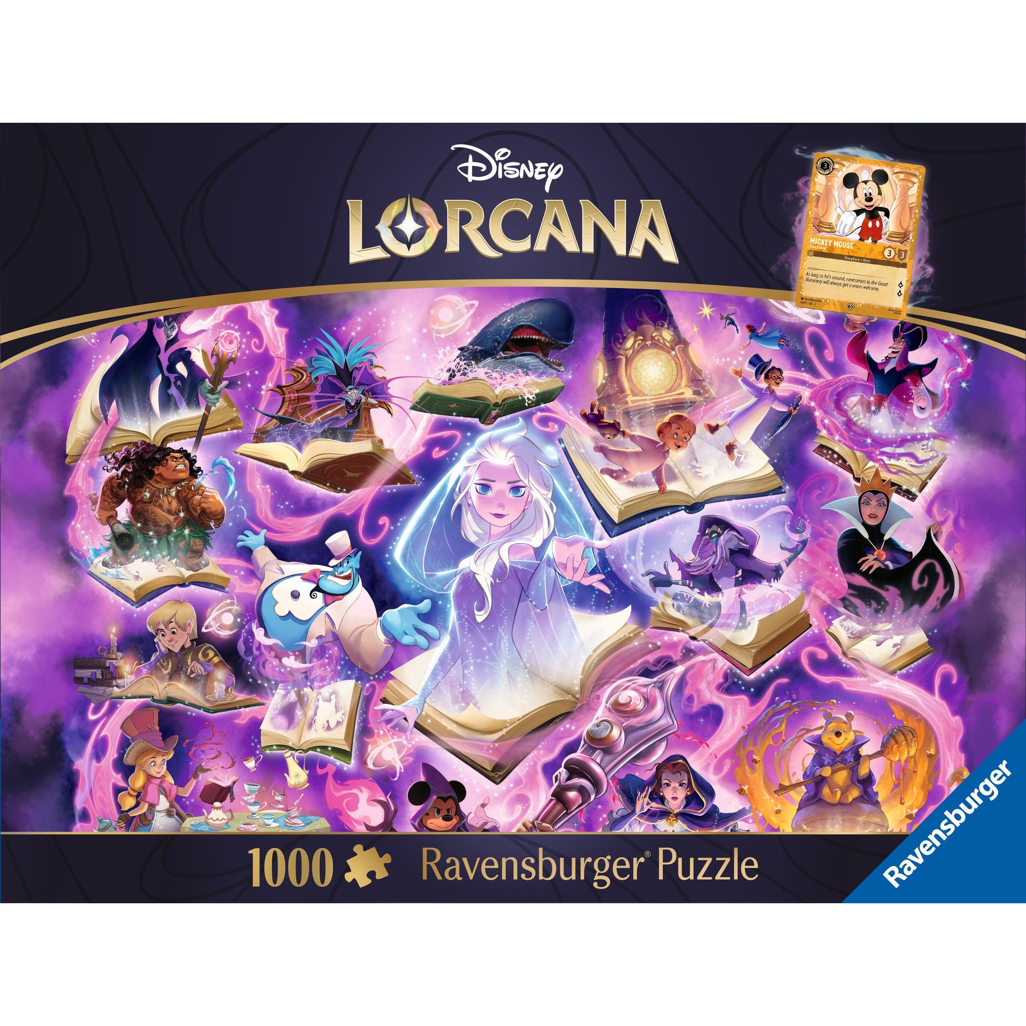 Ravensburger Disney Lorcana 1000 Piece Puzzle - Amethyst