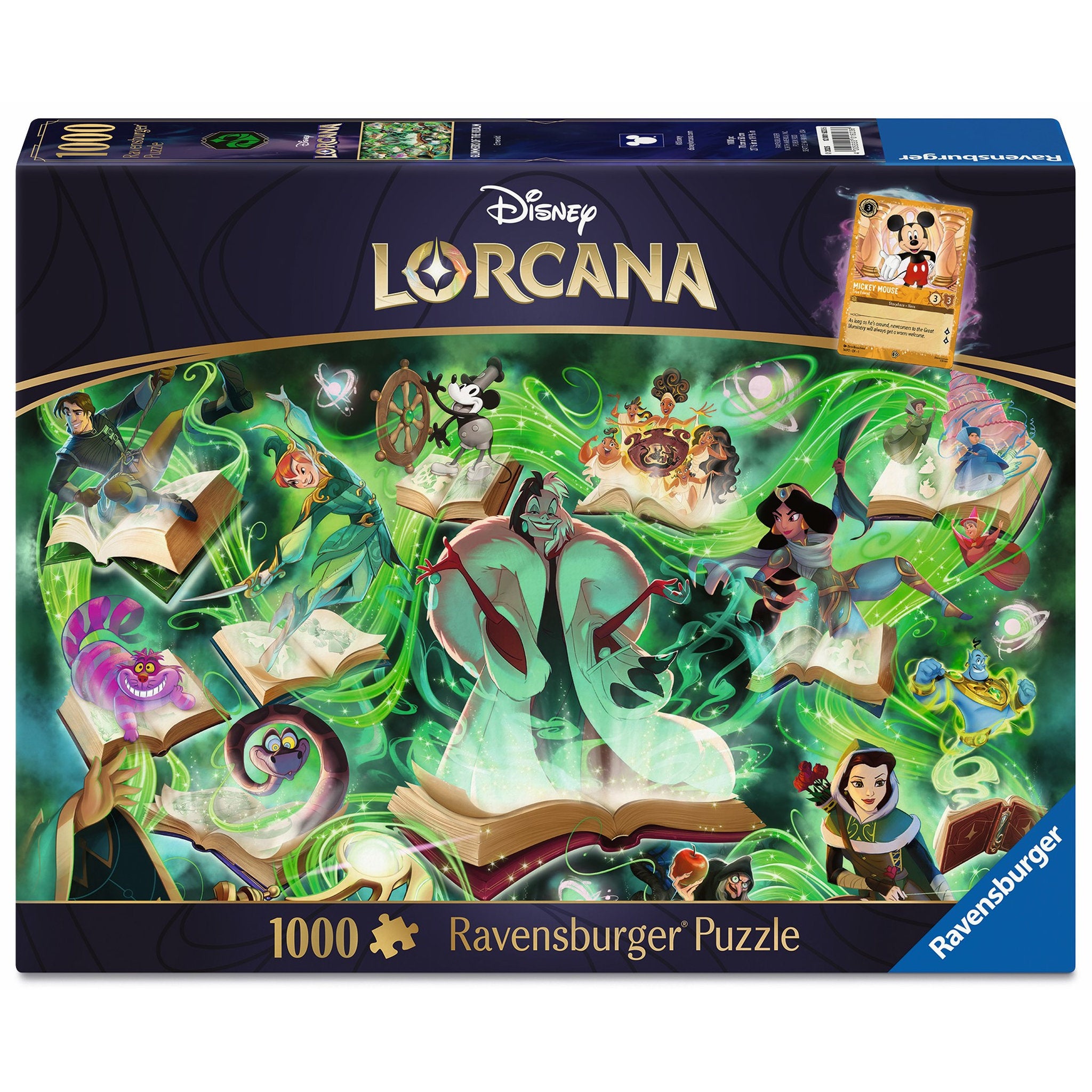 Ravensburger Disney Lorcana 1000 Piece Puzzle - Emerald