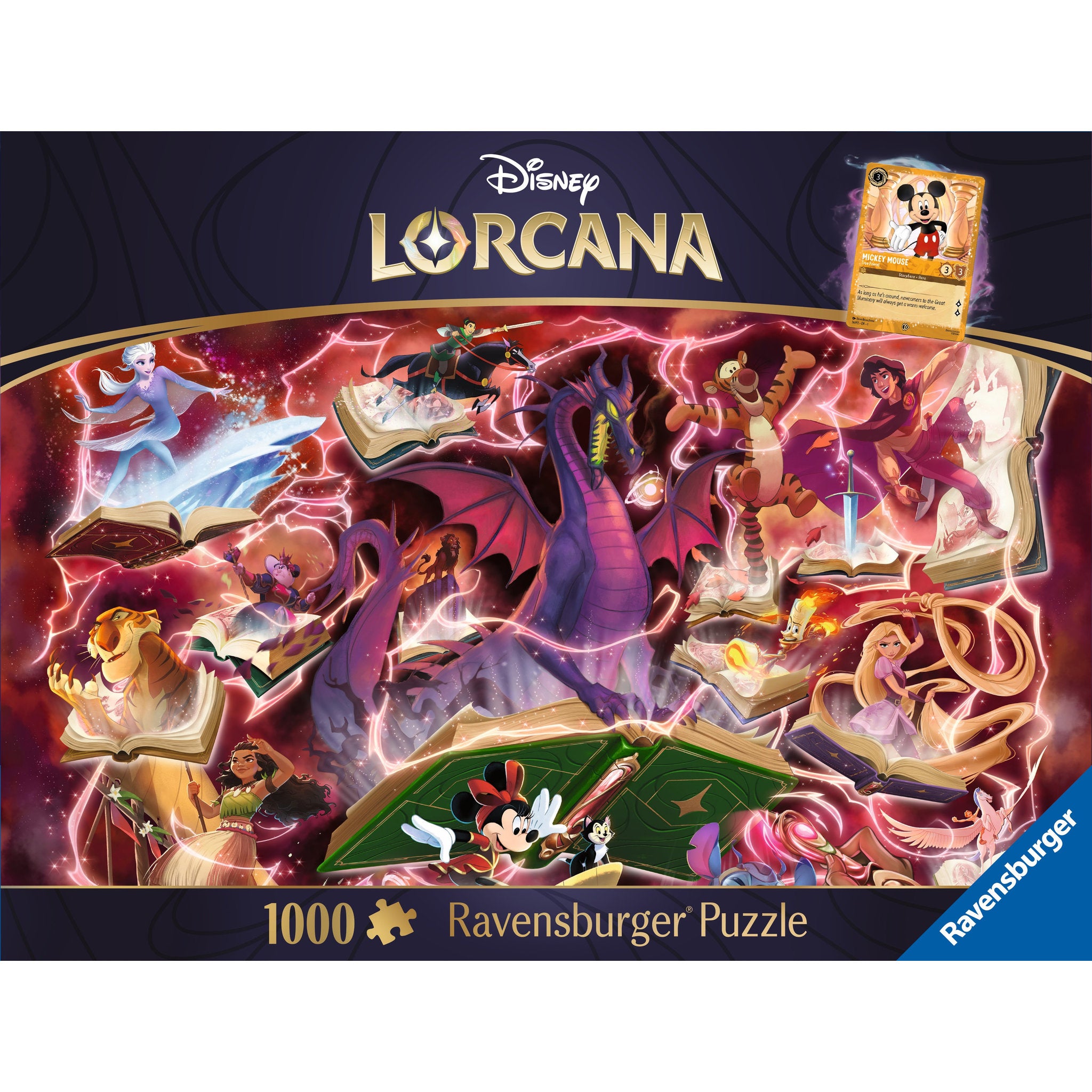 Ravensburger Disney Lorcana 1000 Piece Puzzle - Ruby