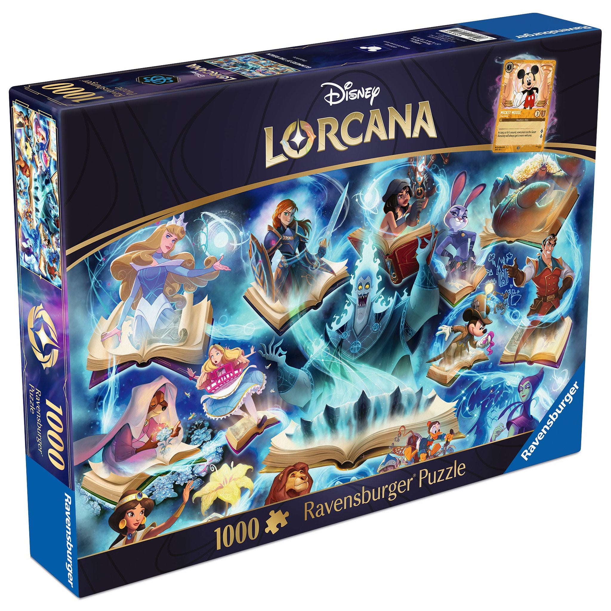 Ravensburger Disney Lorcana 1000 Piece Puzzle - Sapphire