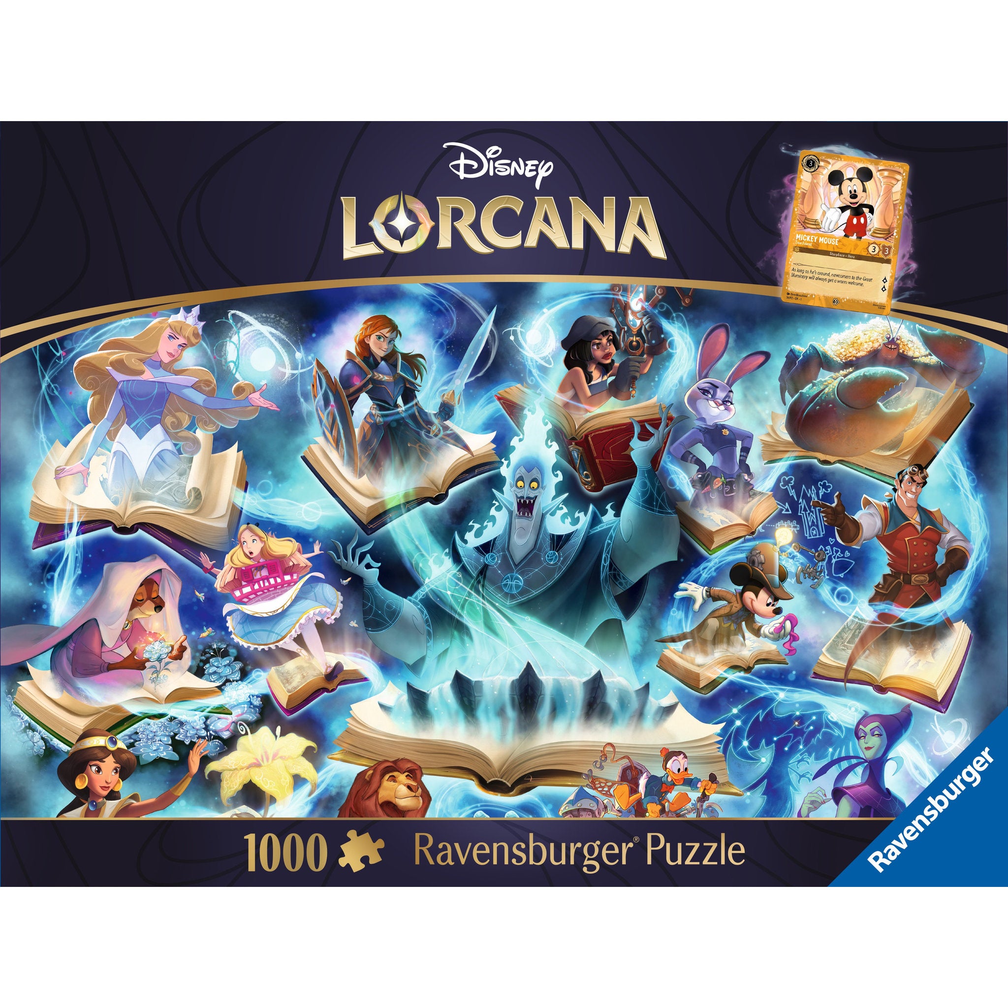 Ravensburger Disney Lorcana 1000 Piece Puzzle - Sapphire