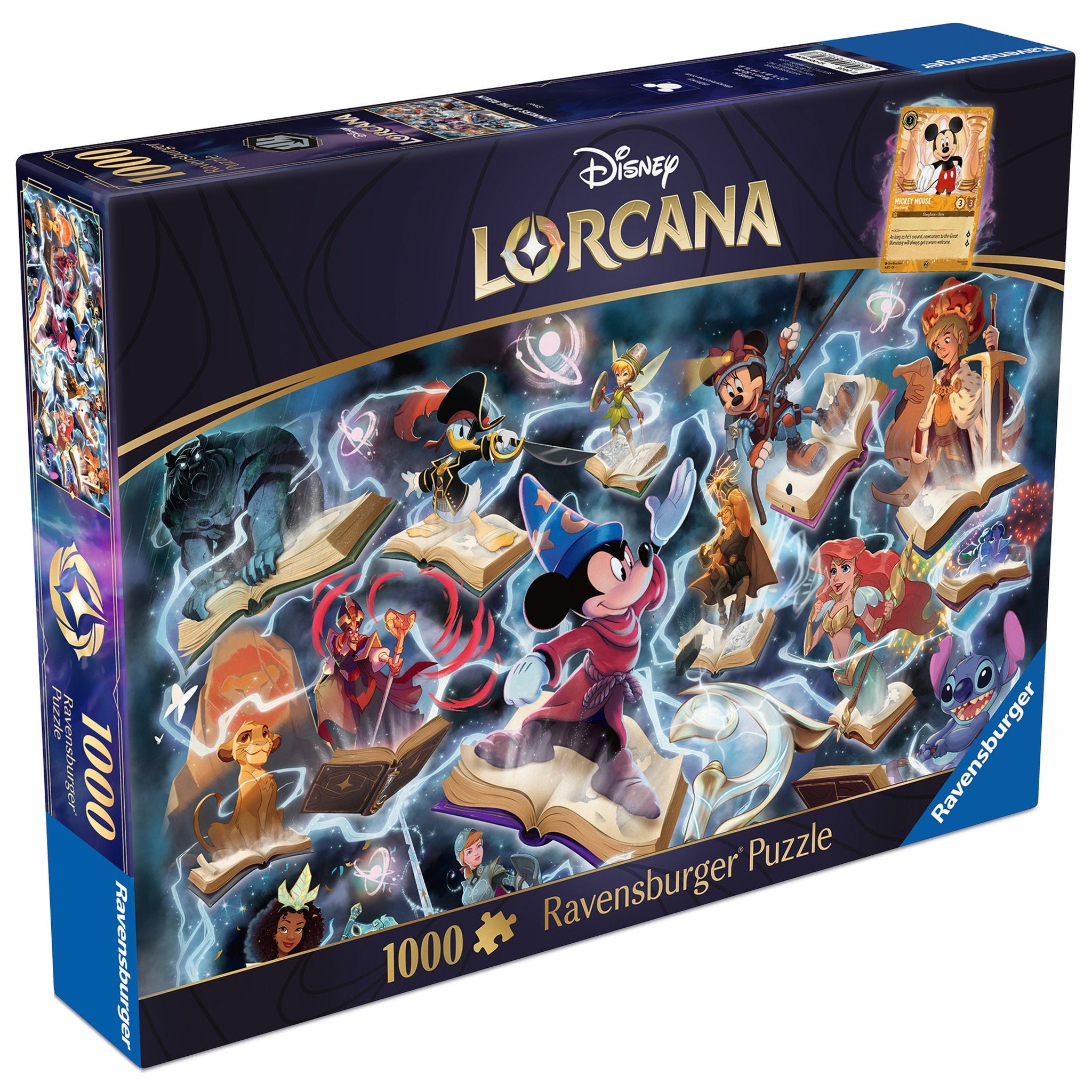 Ravensburger Disney Lorcana 1000 Piece Puzzle - Steel