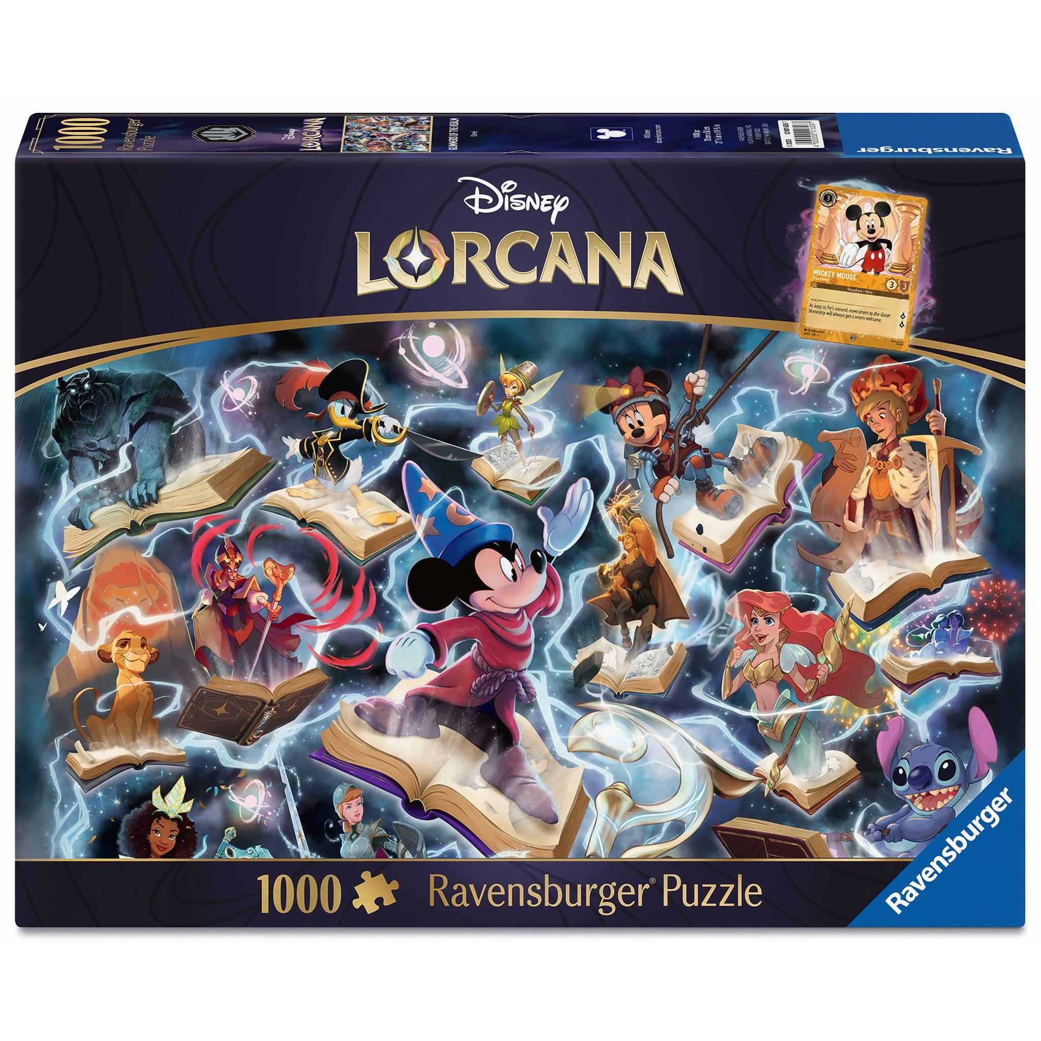 Ravensburger Disney Lorcana 1000 Piece Puzzle - Steel