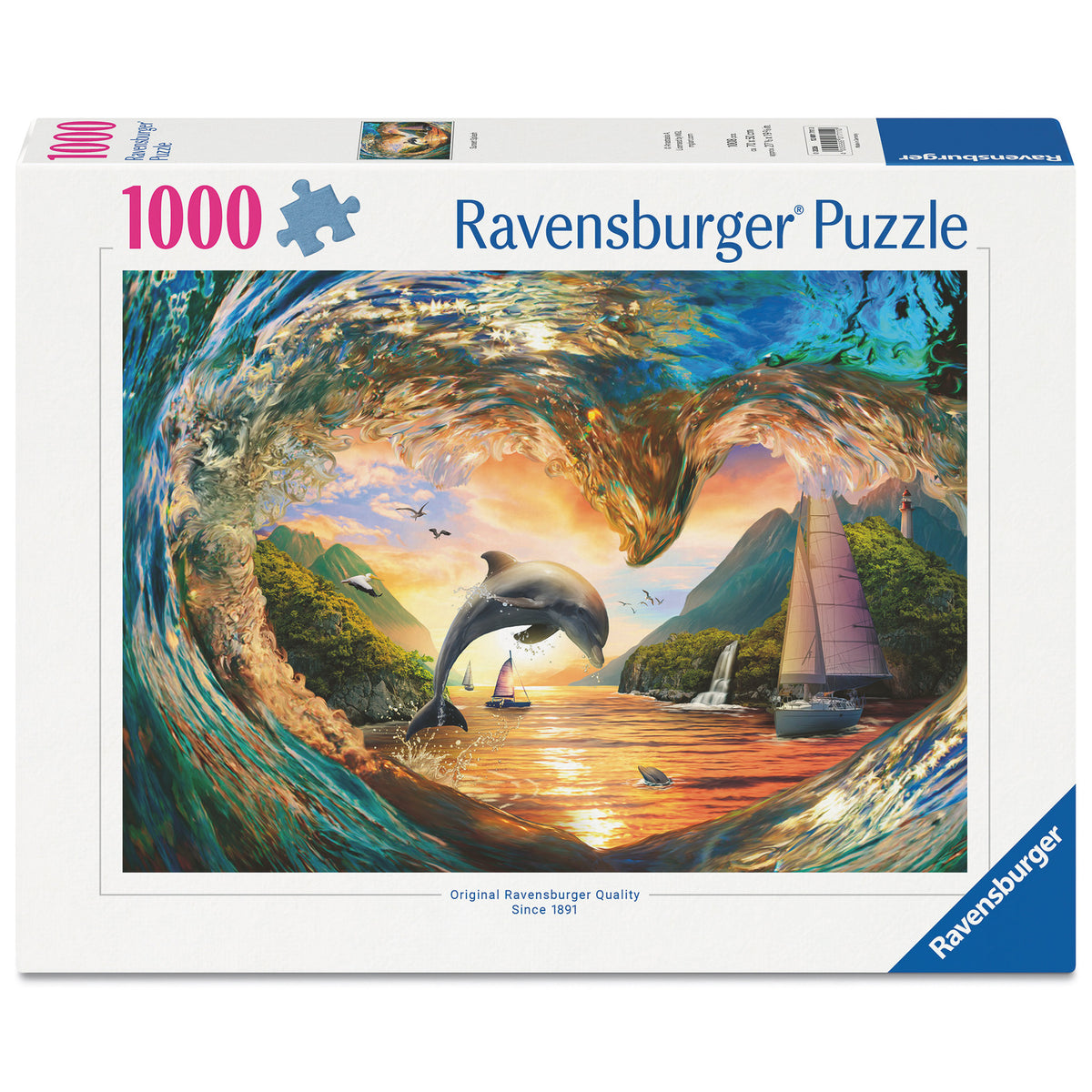Ravensburger Puzzle Sunset Splash 1000 Piece