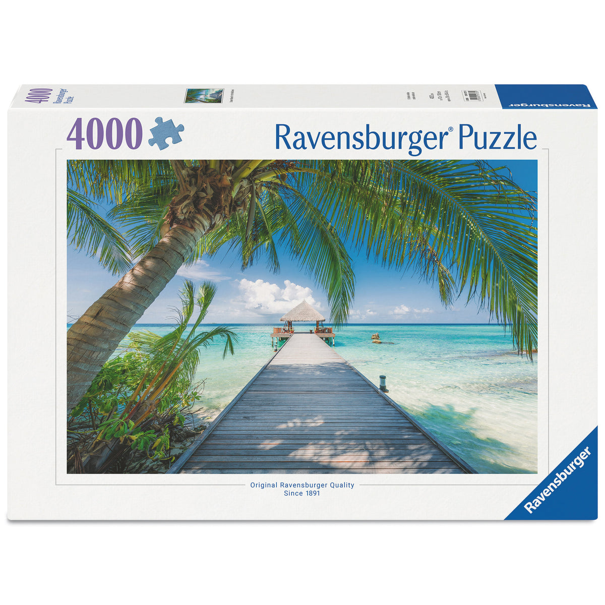 Ravensburger Puzzle Dream Beach in the Maldives 4000 Piece