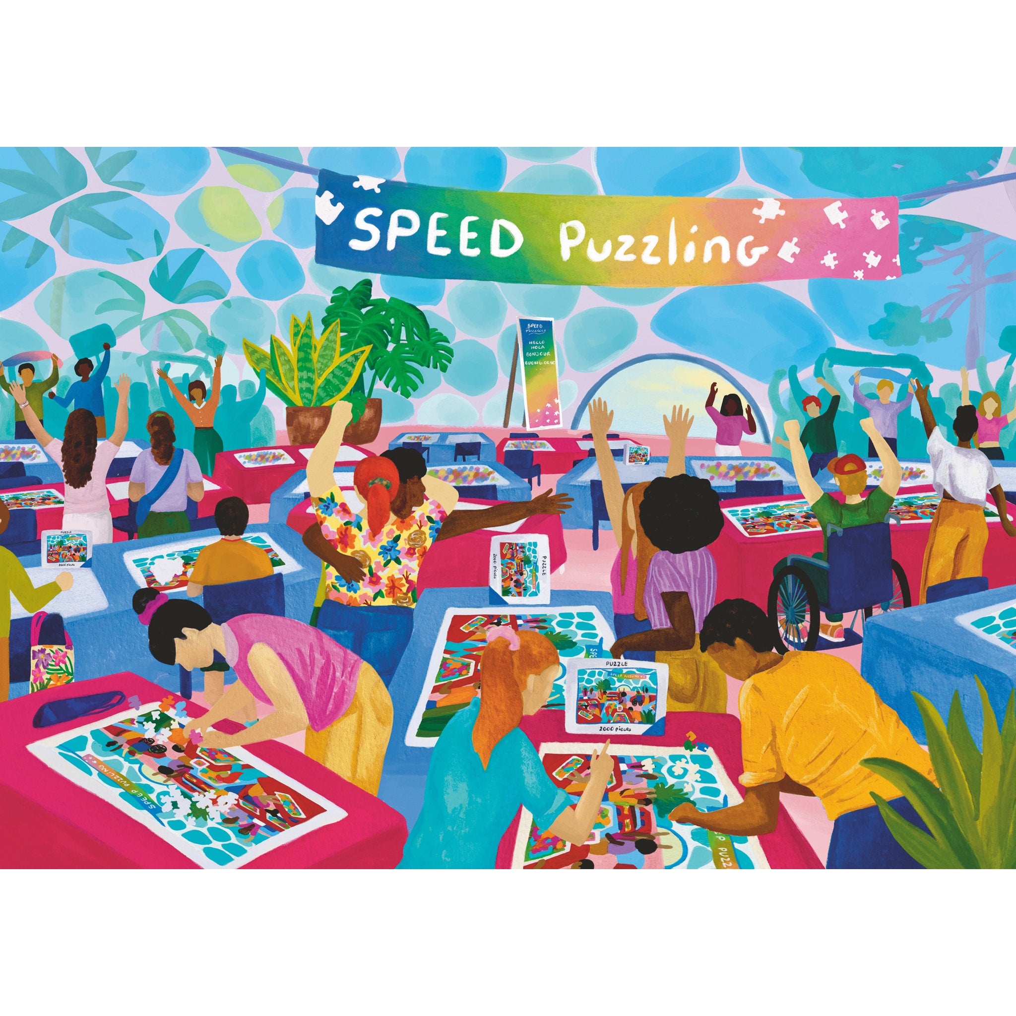 Ravensburger Puzzle Speed Puzzling 1000 Piece