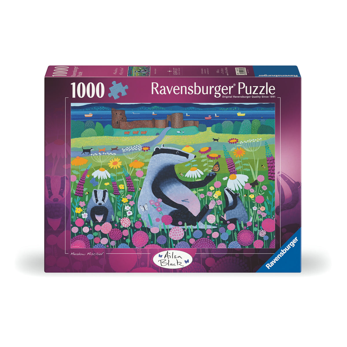 Ravensburger Puzzle Meadow Mischief 1000 Piece