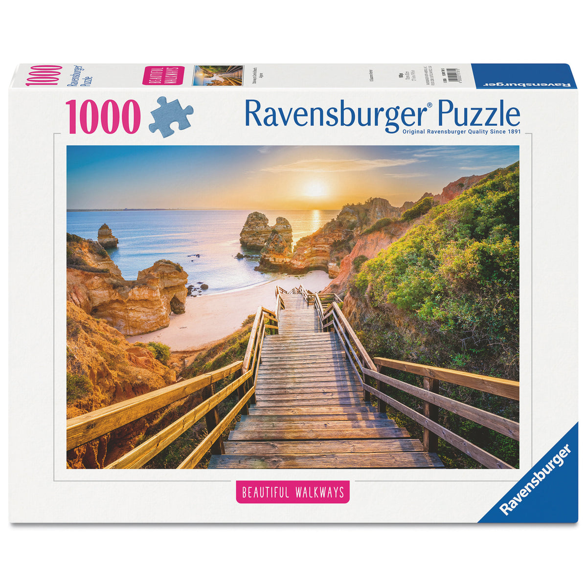 Ravensburger Puzzle Stairway To Camilp Beach, Algarve 1000 Piece