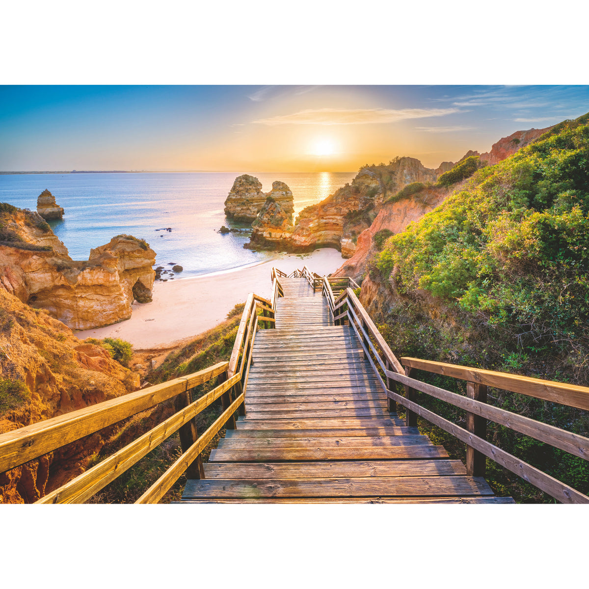 Ravensburger Puzzle Stairway To Camilp Beach, Algarve 1000 Piece