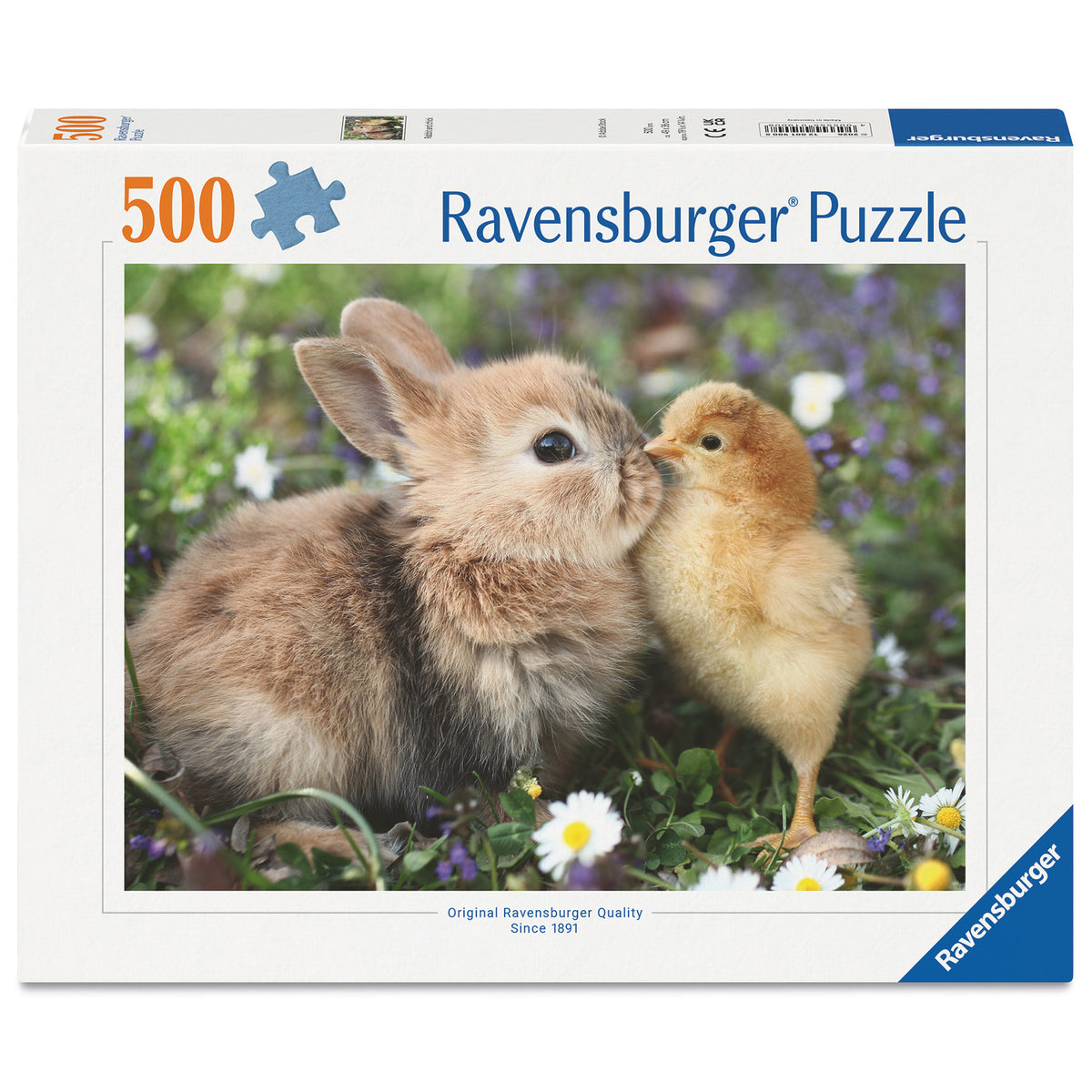Ravensburger Puzzle Rabbit and Chick 500 Piece