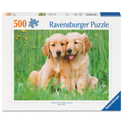 Ravensburger Puzzle The Golden Retriever Brothers 500 Piece