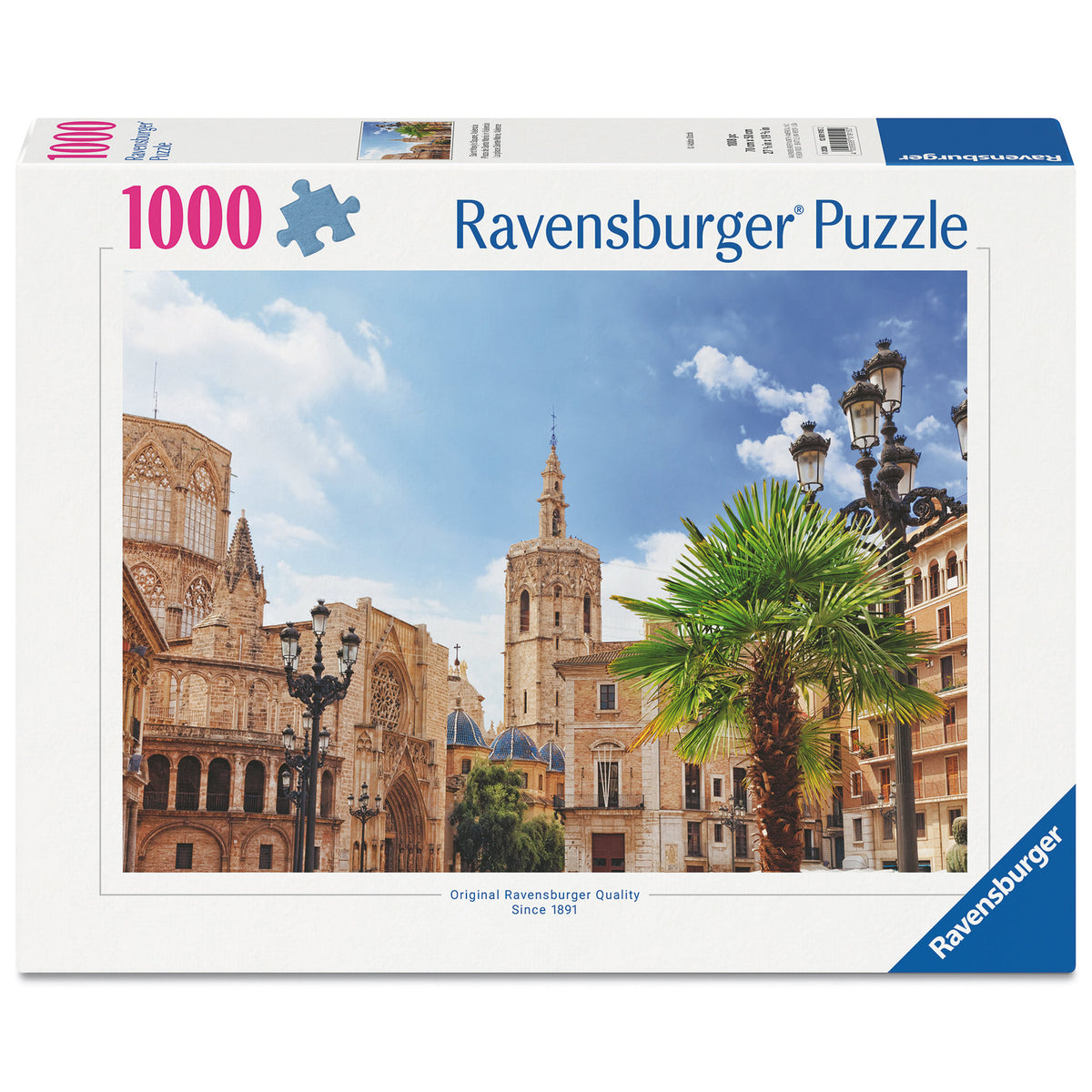 Ravensburger Puzzle Saint Mary's Square, Valencia 1000 Piece