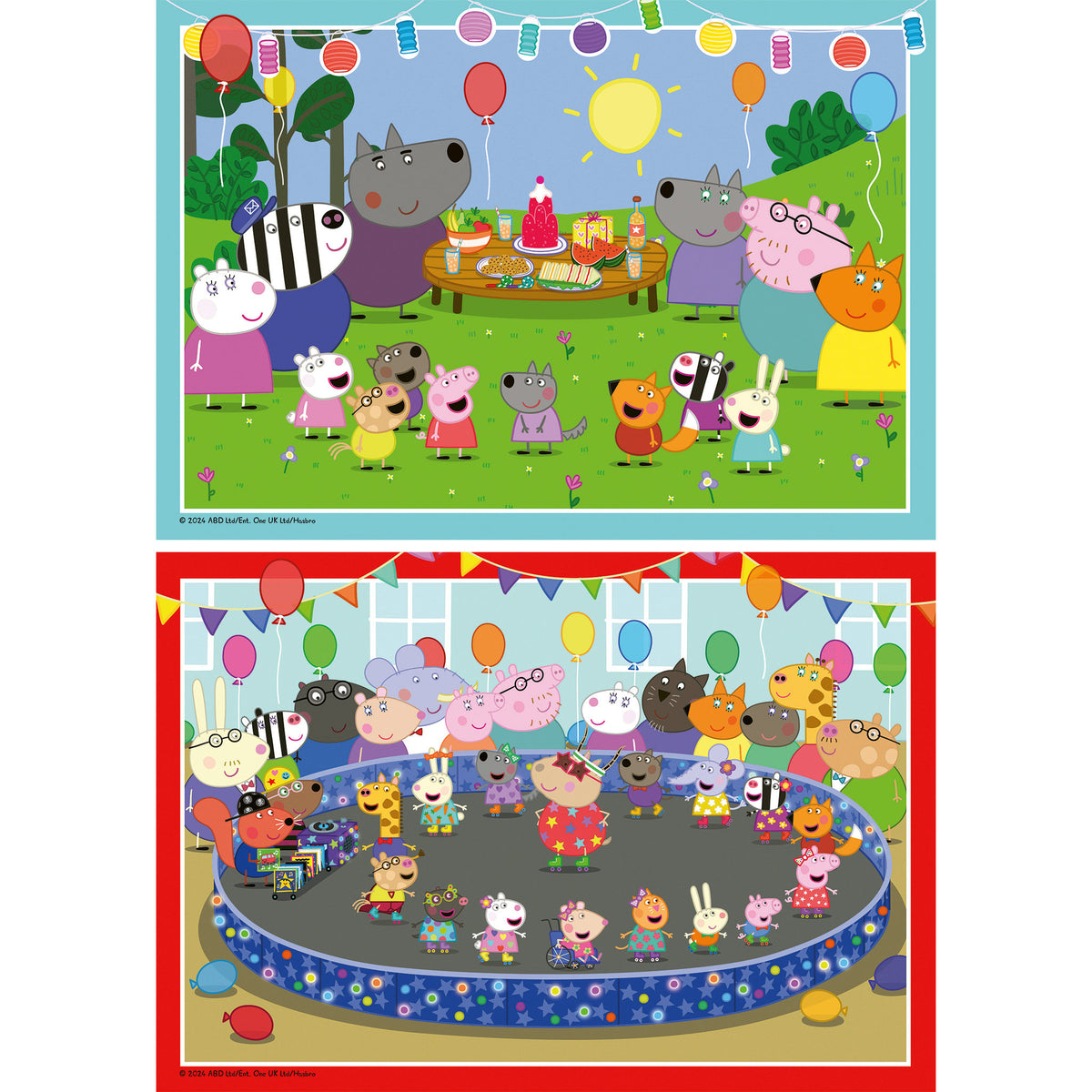 Ravensburger Puzzle Peppa Pig 2 x 24 Piece