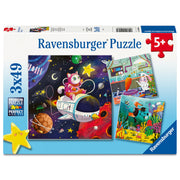 Ravensburger Puzzle Animal Explorers 3 x 49 Piece
