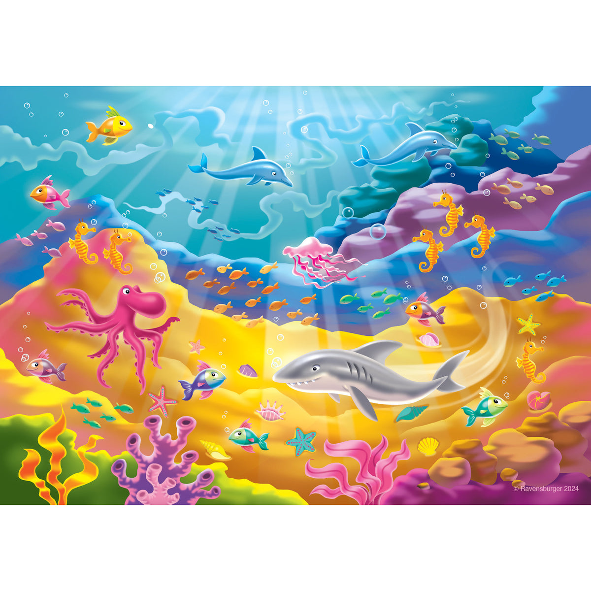 Ravensburger Puzzle How Many Can You Count 4 In a Box