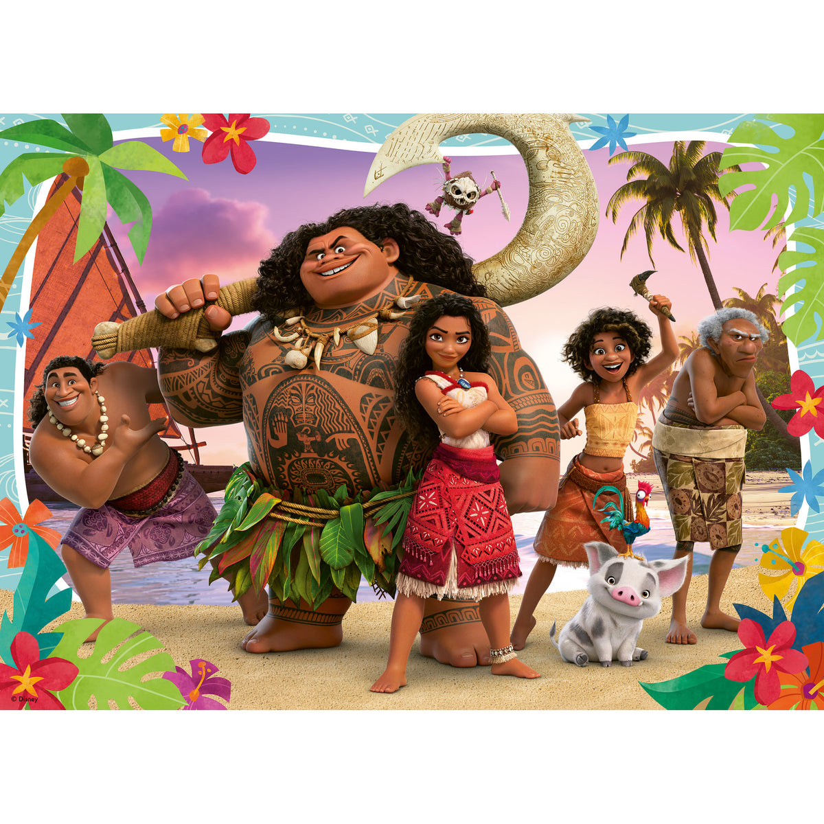 Ravensburger Puzzle Disney Moana Bumper 4 x 100 Piece