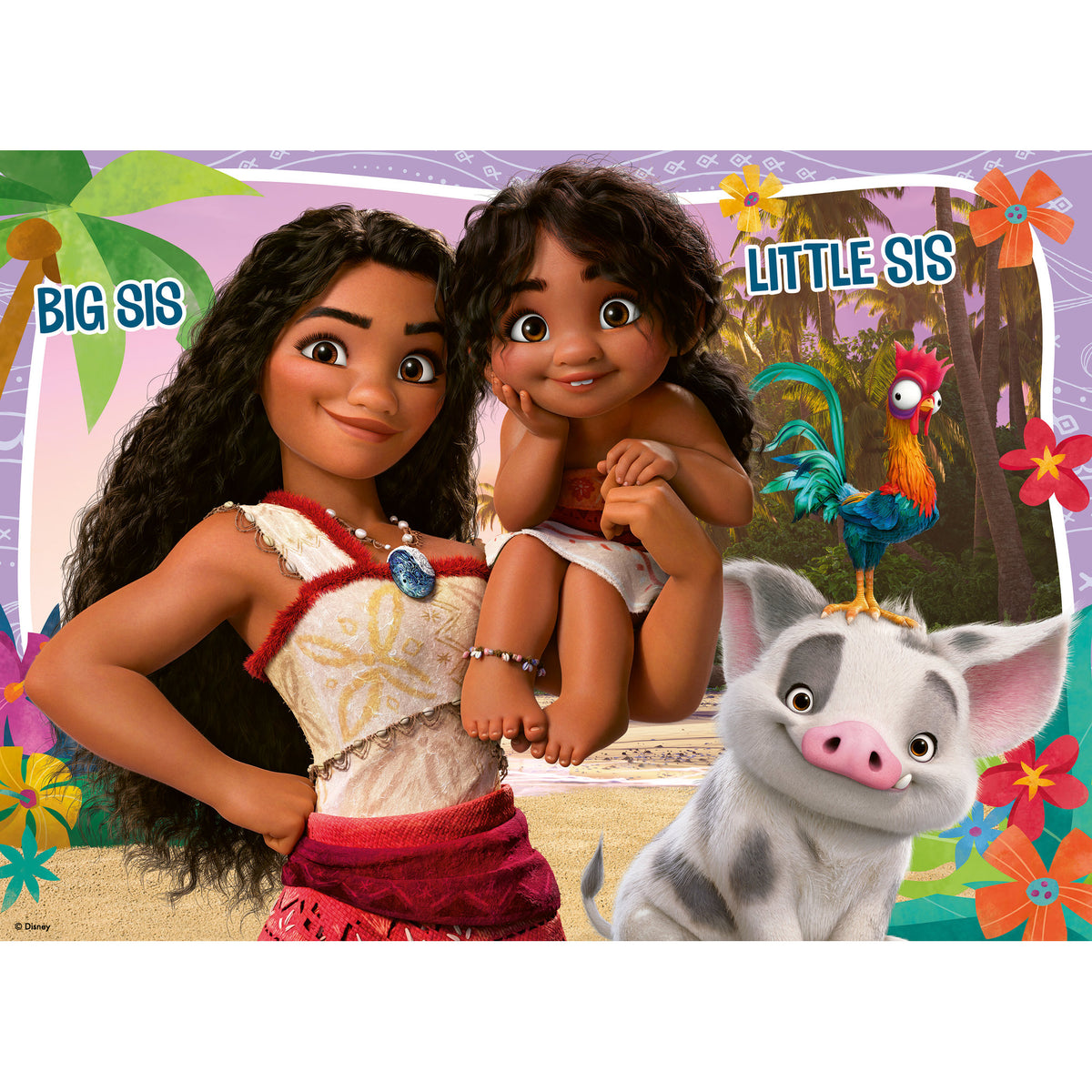 Ravensburger Puzzle Disney Moana Bumper 4 x 100 Piece