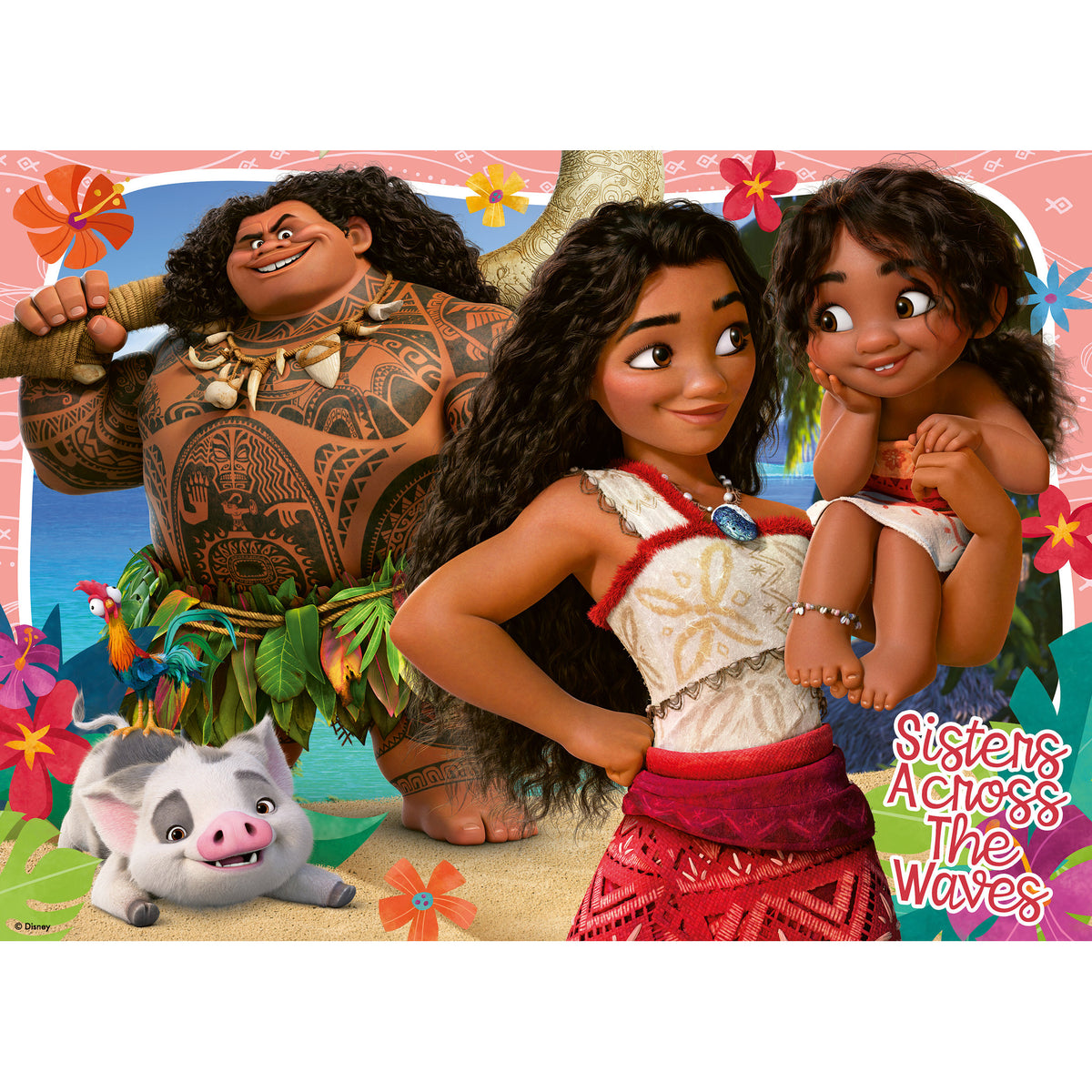 Ravensburger Puzzle Disney Moana Bumper 4 x 100 Piece