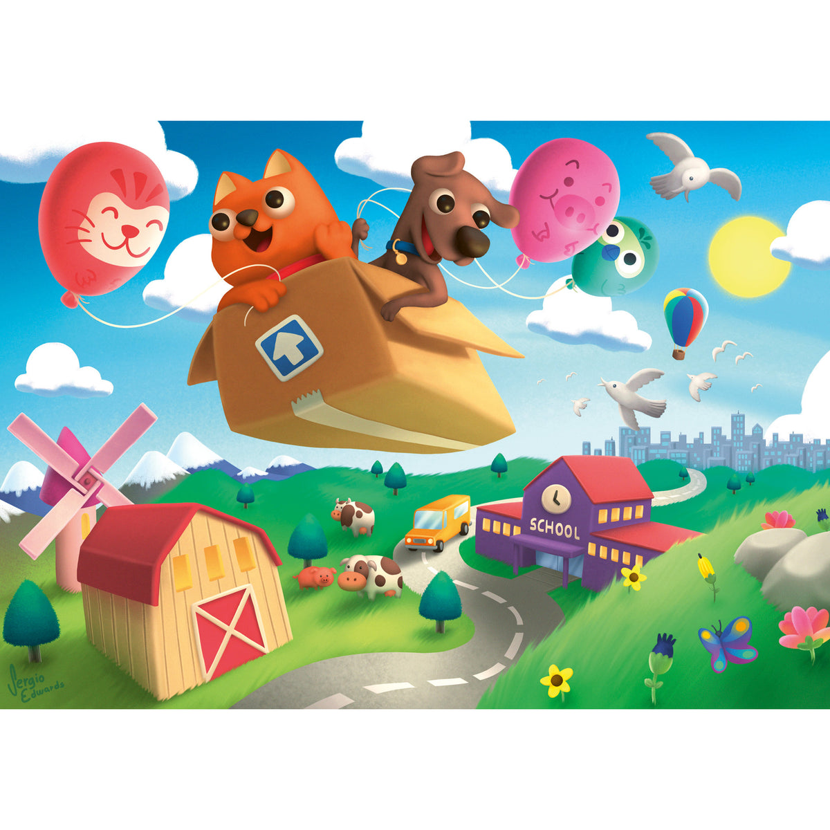 Ravensburger Puzzle We're Flying! 35 Piece