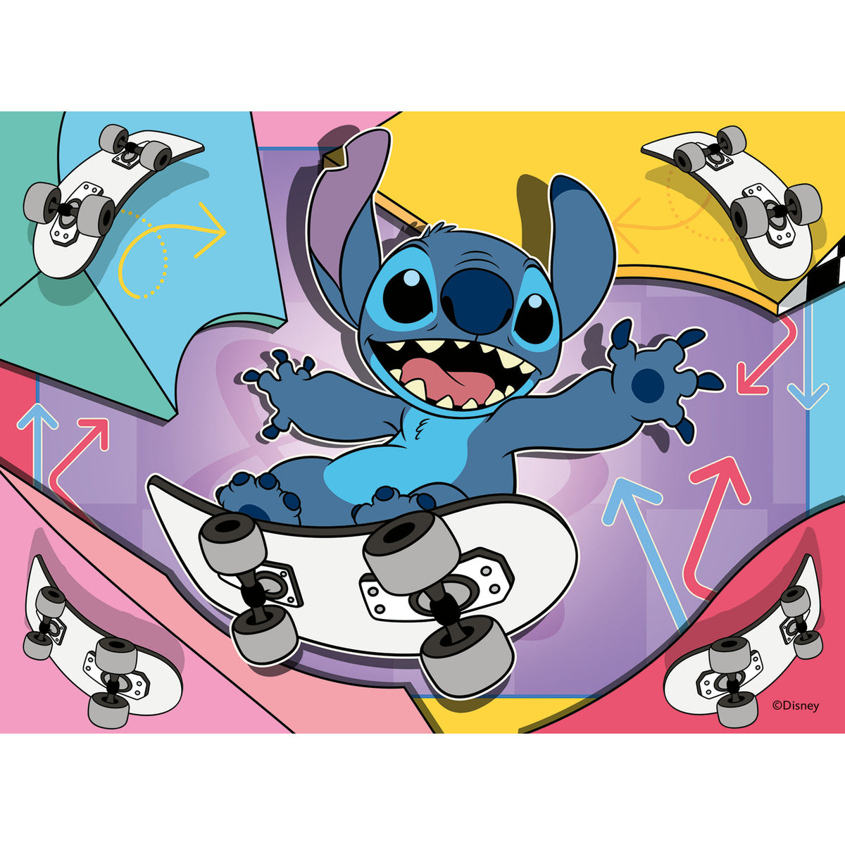Ravensburger Puzzle Disney Stitch Sporty Stitch 4 In a Box