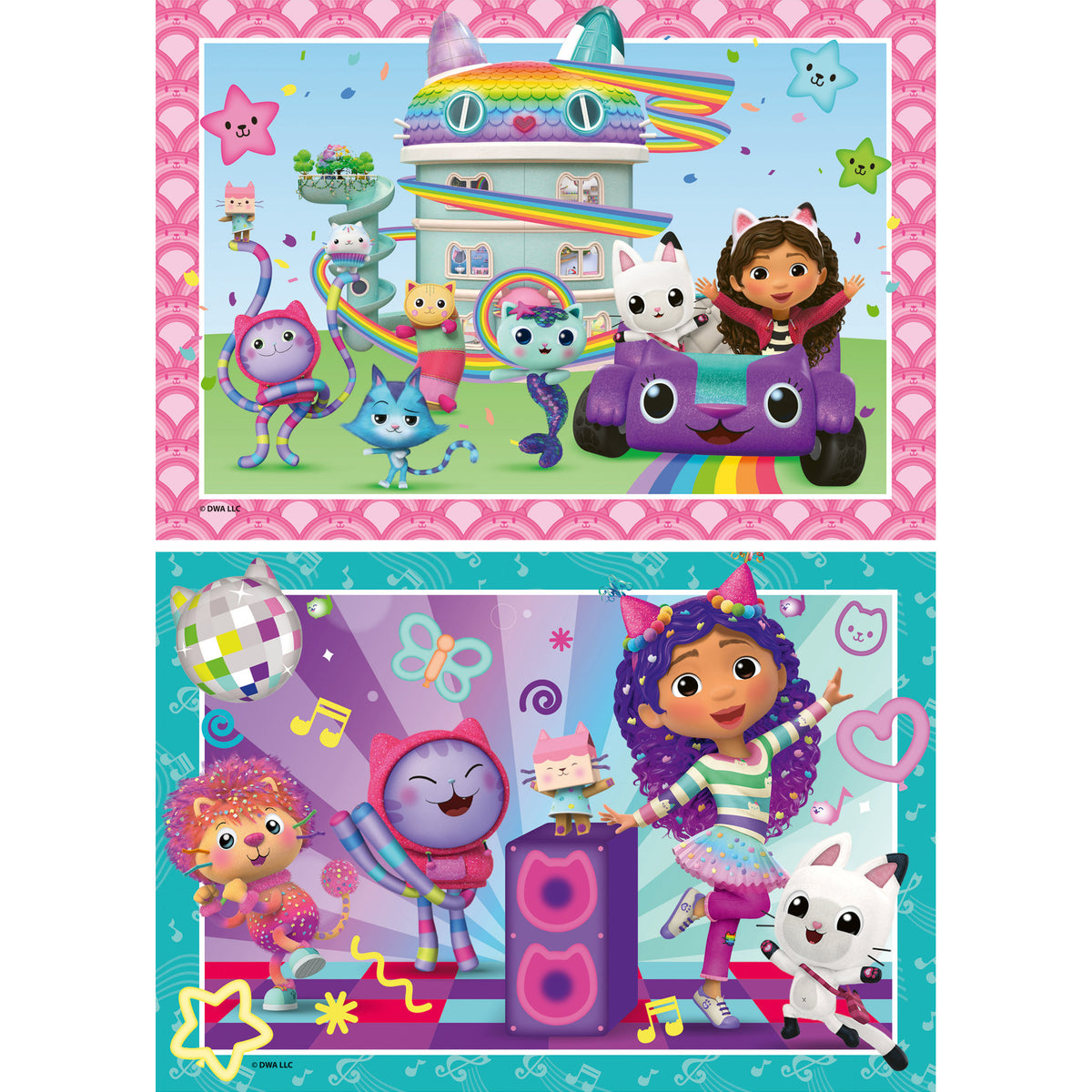 Ravensburger Puzzle Gabby's Dollhouse 2 x 24 Piece