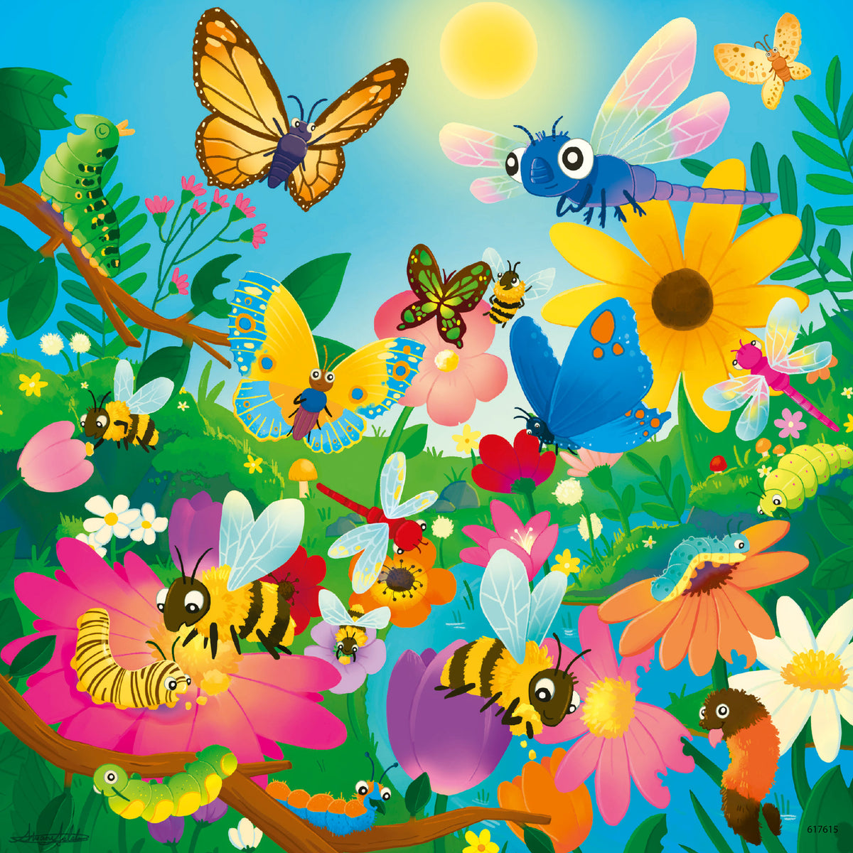 Ravensburger Puzzle Bugs Bugs Bugs 3 x 40 Piece