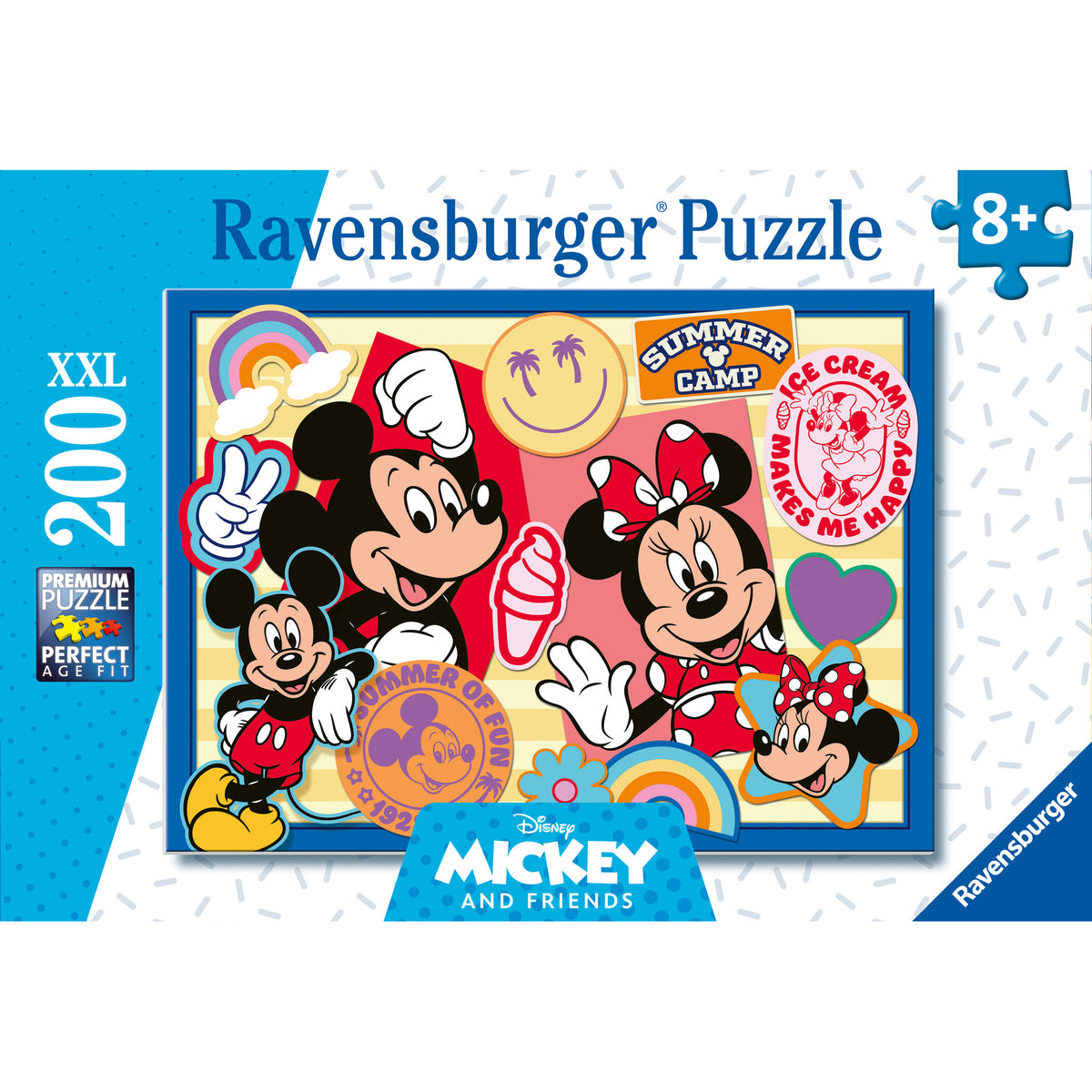Ravensburger Puzzle Disney Mickey And Minnie 200 Piece