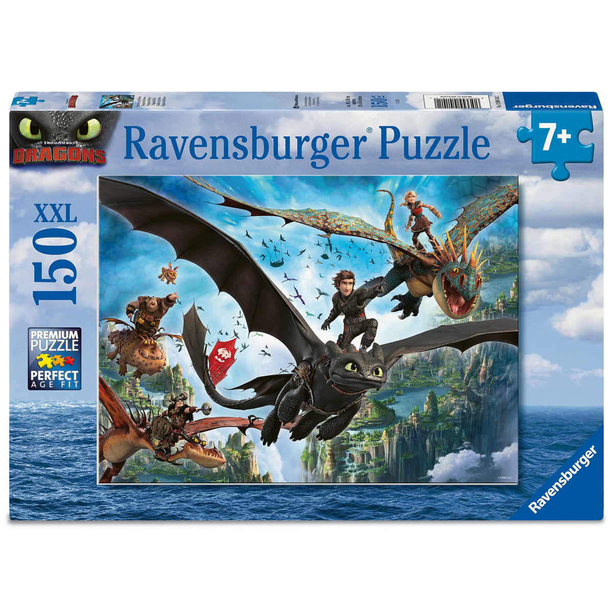 Ravensburger Puzzle How To Train Dragons 150 Piece