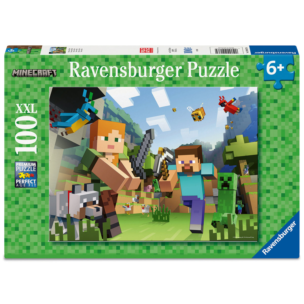 Ravensburger Puzzle Minecraft 100 Piece