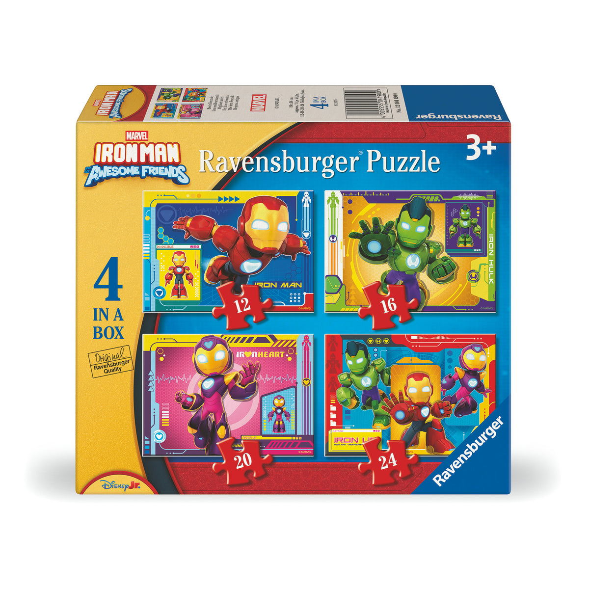 Ravensburger Puzzle Iron Man & Friends 4 in a Box