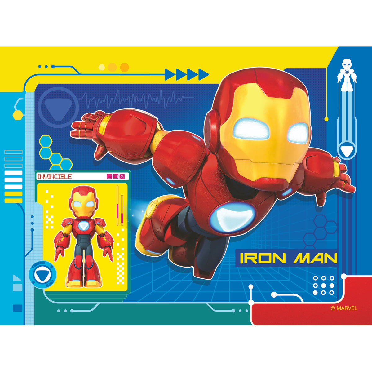 Ravensburger Puzzle Iron Man & Friends 4 in a Box