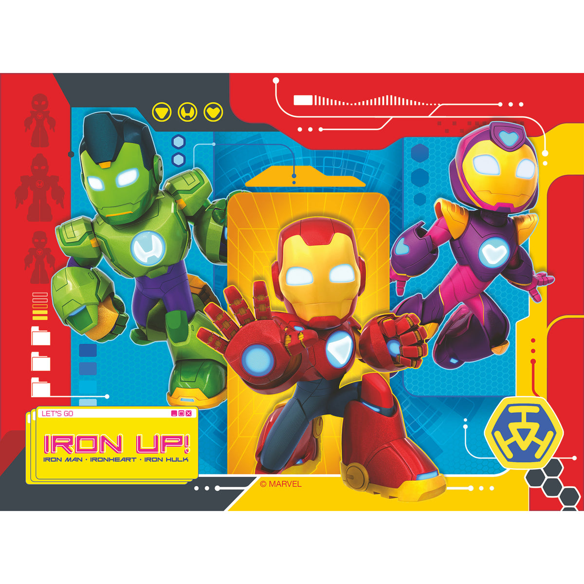 Ravensburger Puzzle Iron Man & Friends 4 in a Box
