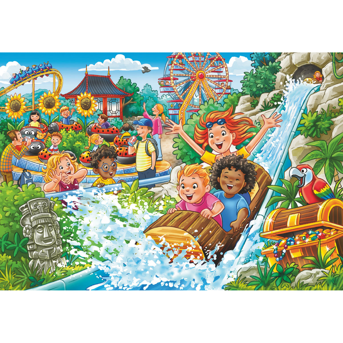 Ravensburger Puzzle Amusement Park 2 x 24 Piece