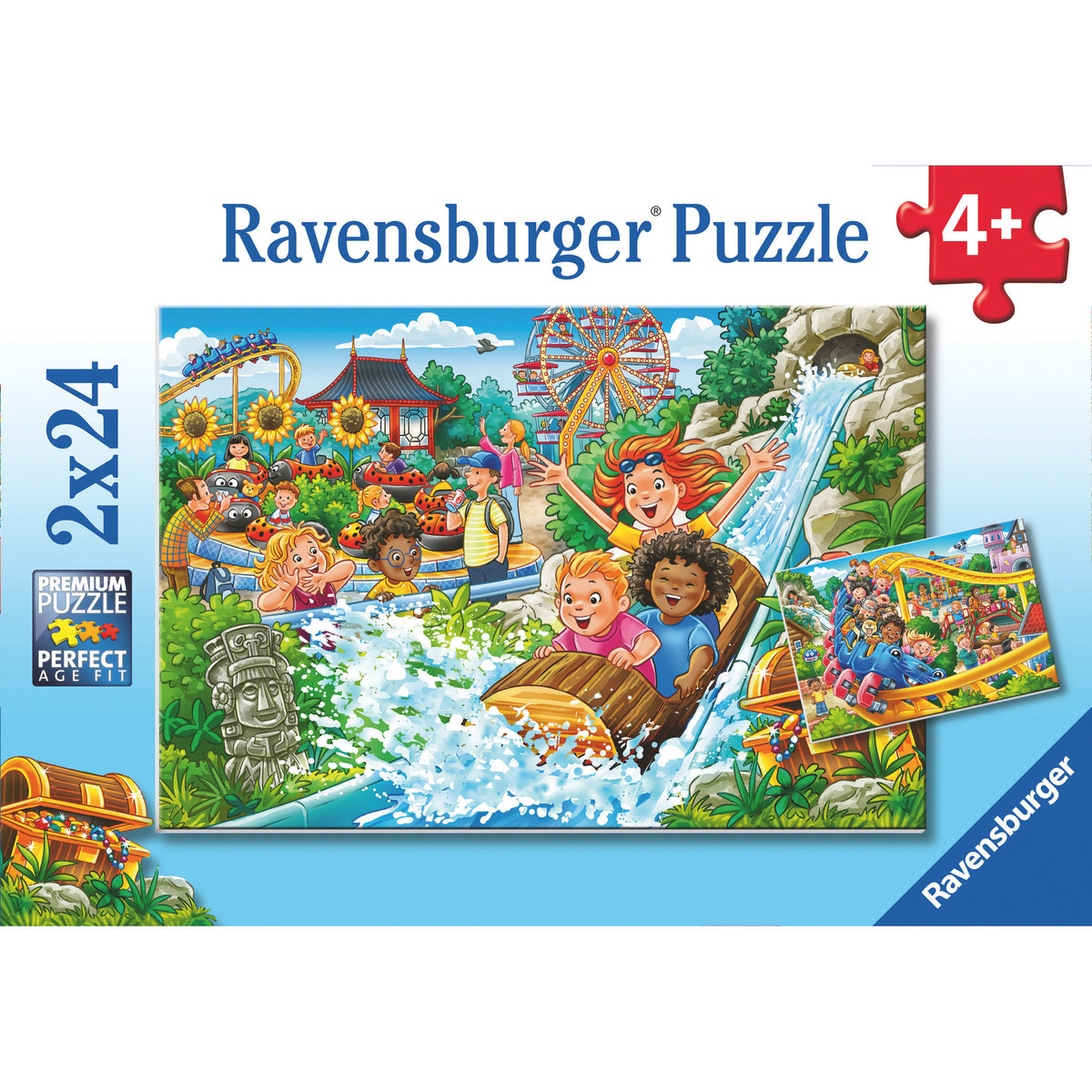 Ravensburger Puzzle Amusement Park 2 x 24 Piece