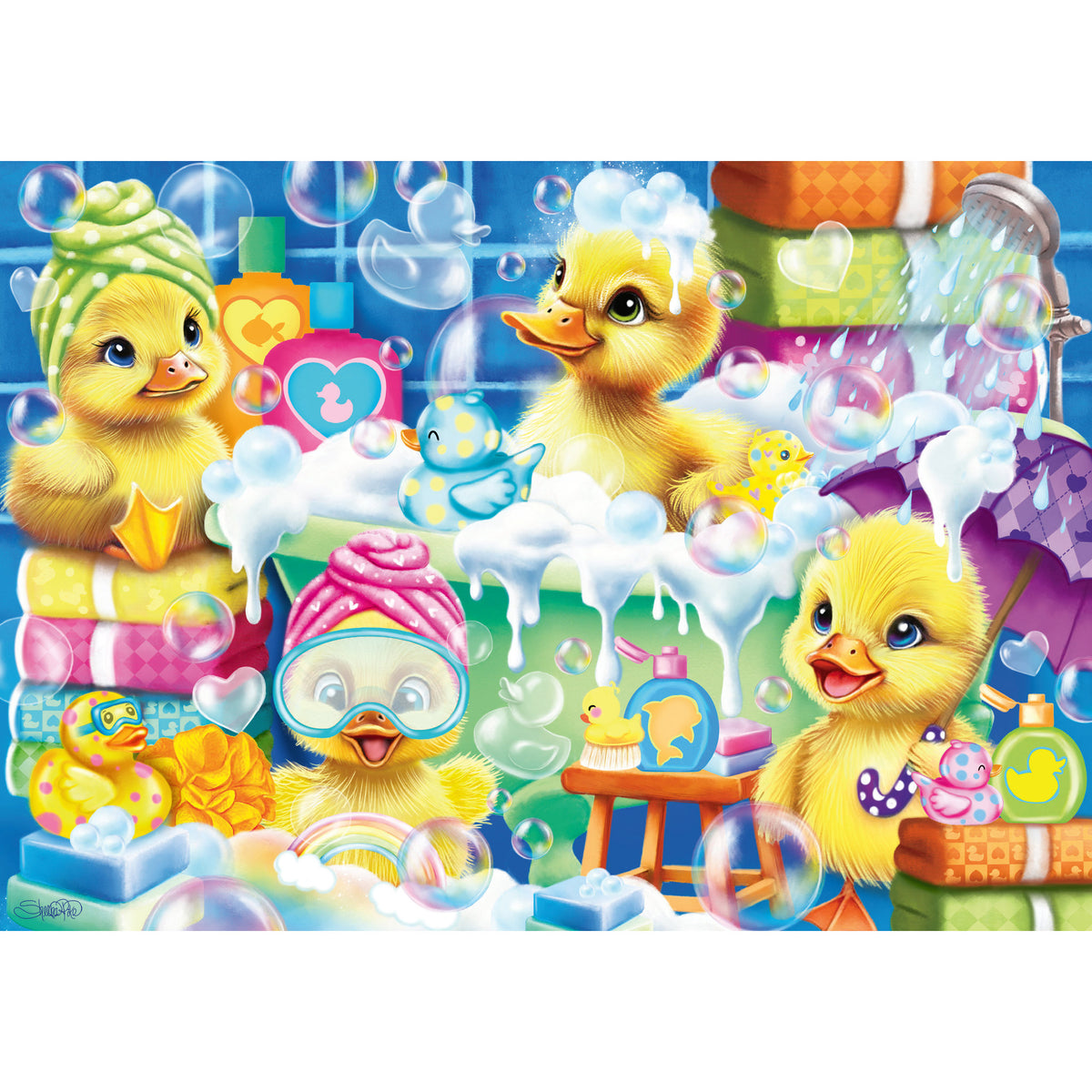 Ravensburger Puzzle Scrub A Dub Duckies 35 Piece