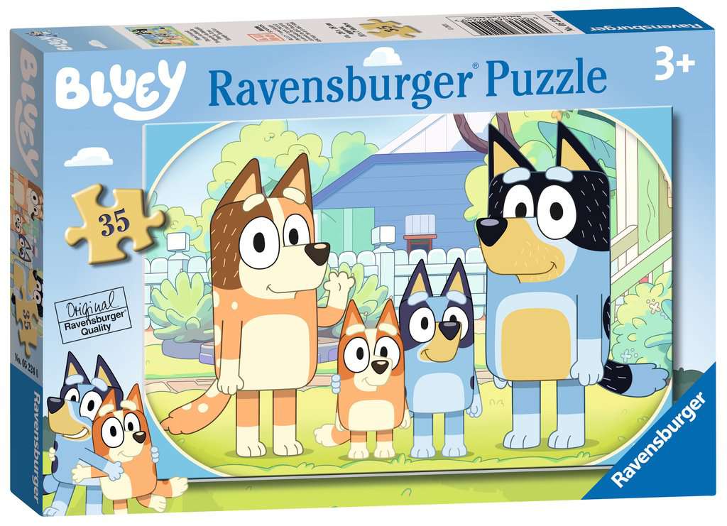Ravensburger Bluey & Friends Family Time 35 Piece Jigsaw Puzzle