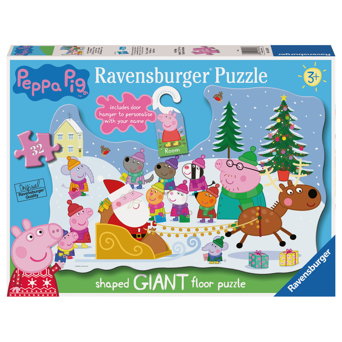 Ravensburger Puzzle Peppa Pig Christmas Shaped 24 Piece