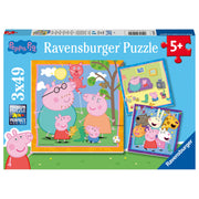 Ravensburger Puzzle Peppa's Family & Friends 3 x 49 Piece