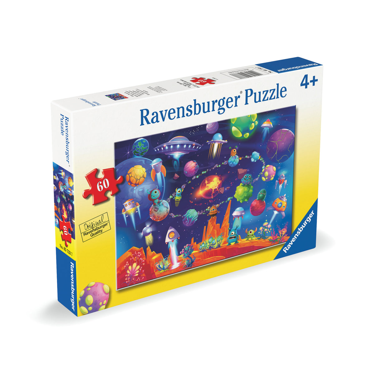 Ravensburger Puzzle Space Aliens 60 Piece
