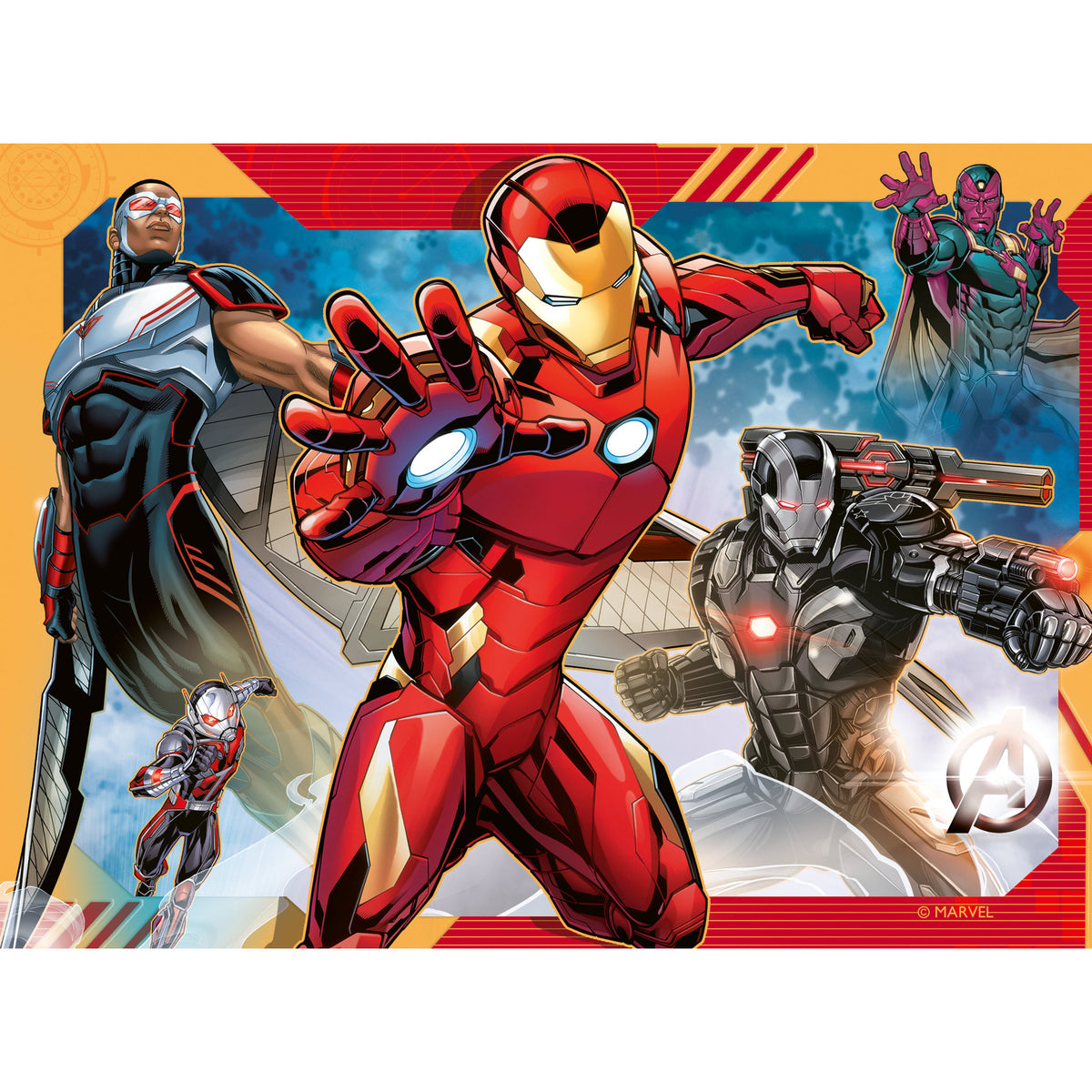 Ravensburger Puzzle Marvel Avenger 4 In a Box