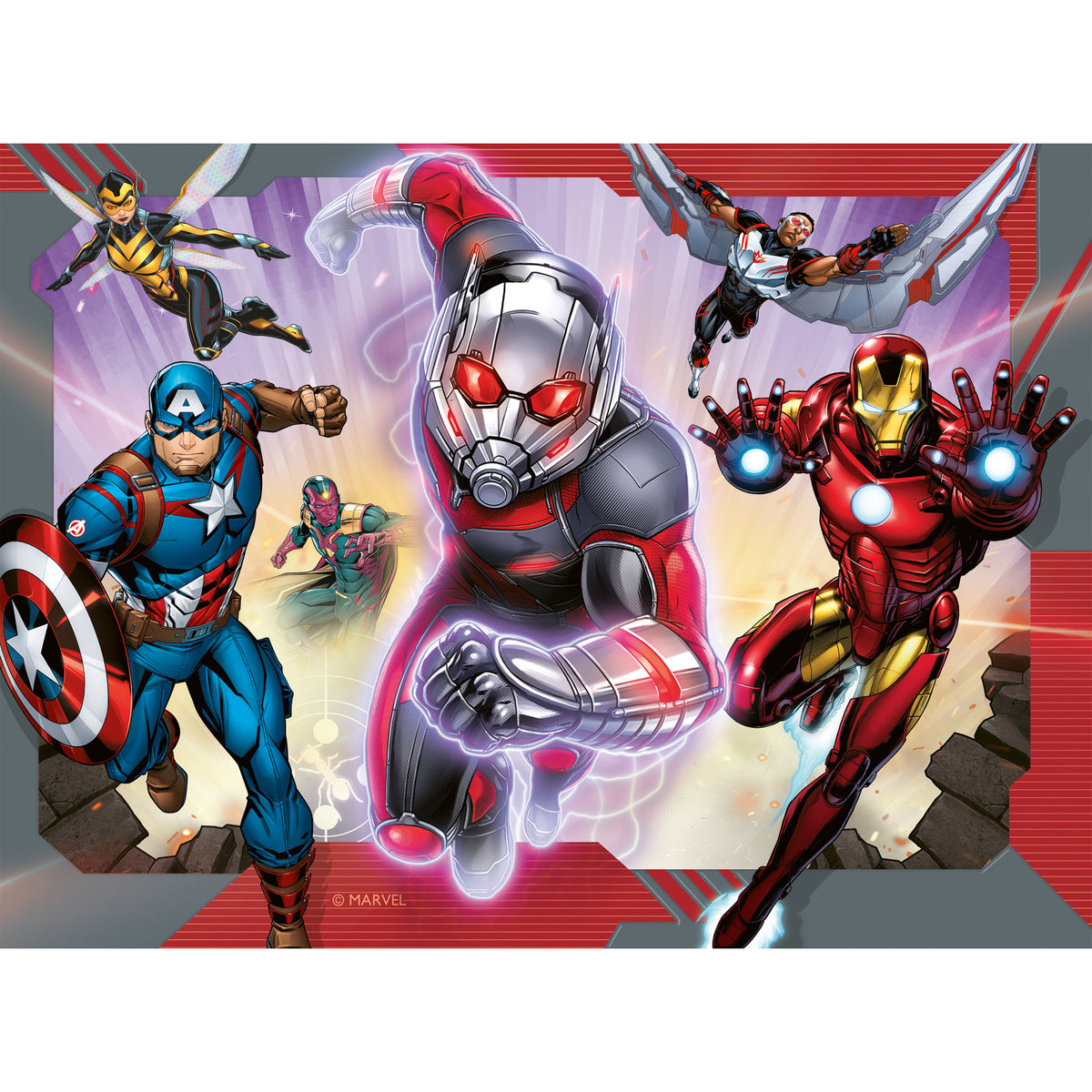 Ravensburger Puzzle Marvel Avenger 4 In a Box
